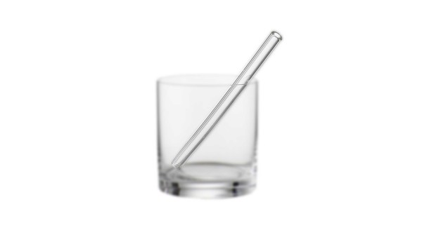 BOHEMIA Cristal Glas-Trinkhalm-Set Simax